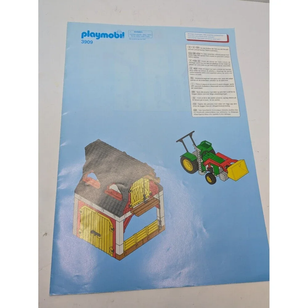 Playmobil Booklets Pamphlets Instructions Lot 3120 3938 3940 3909 3965 3080